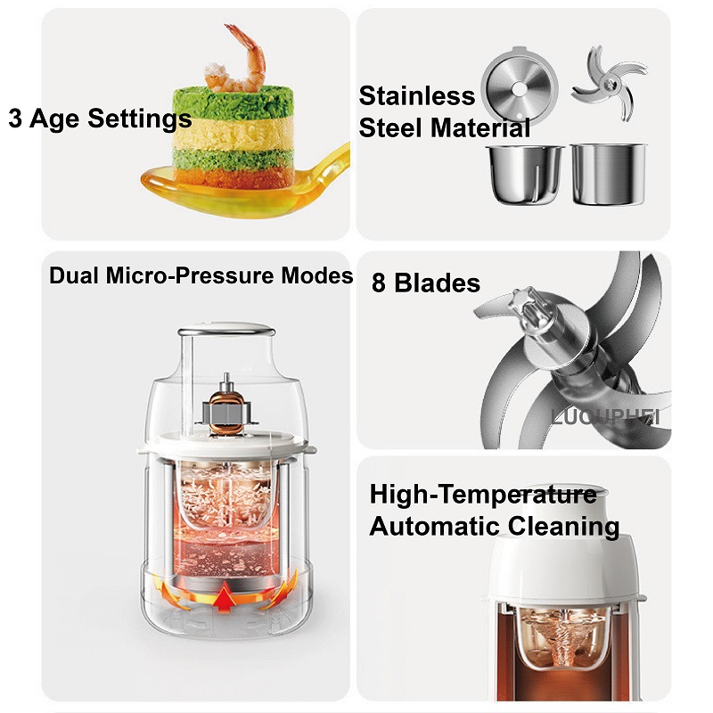 220V Baby Food Processor All-S - огляд і ціна Baby Food Processor