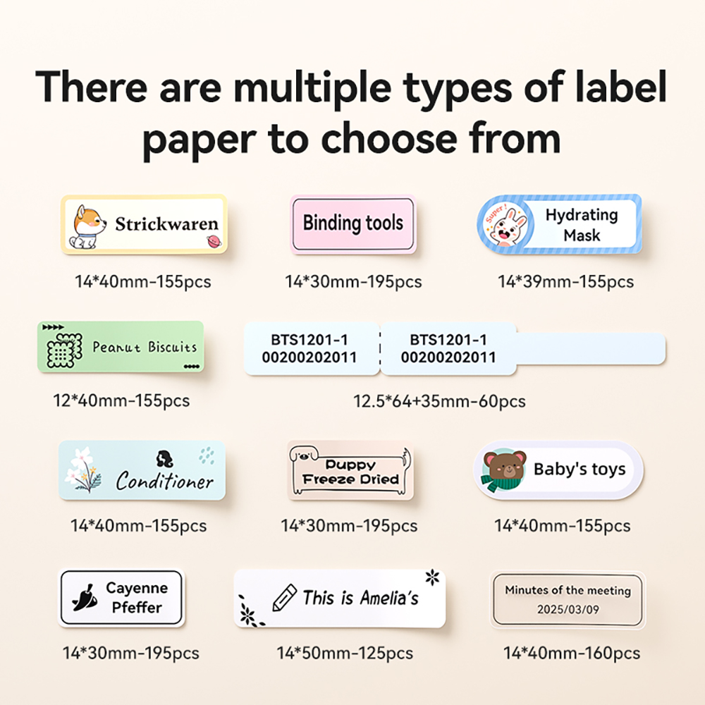 Niimbot D11 Mini Thermal Print - огляд і ціна Baby Food Label