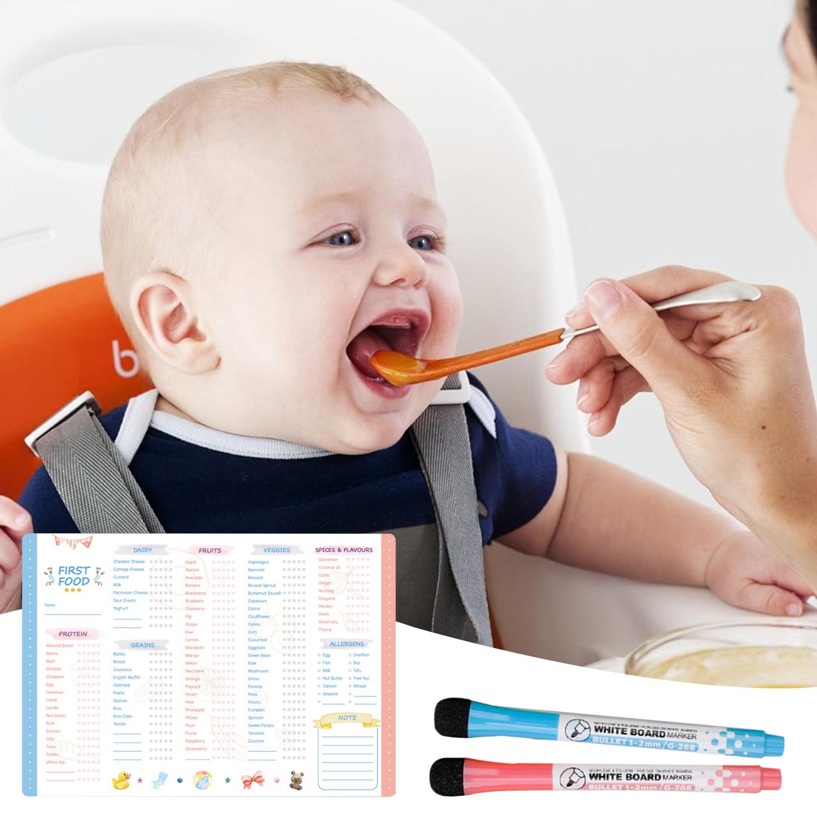 Baby First Foods Checklist Mag - огляд і ціна Baby Food Tracker