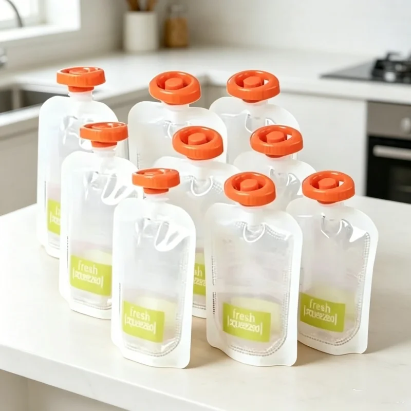 Organic Infant Feeding Pouches - огляд і ціна Baby Food Organic