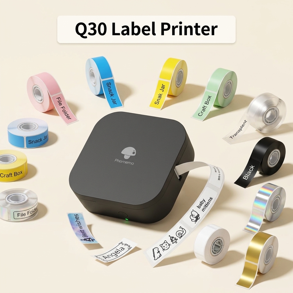 Phomemo Q30 Thermal Label Prin - огляд і ціна Baby Food Label