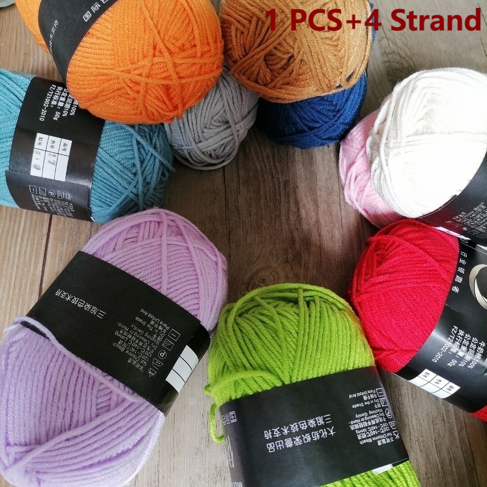 Organic Cotton Yarn 4ply Baby  - огляд і ціна Baby Food Organic