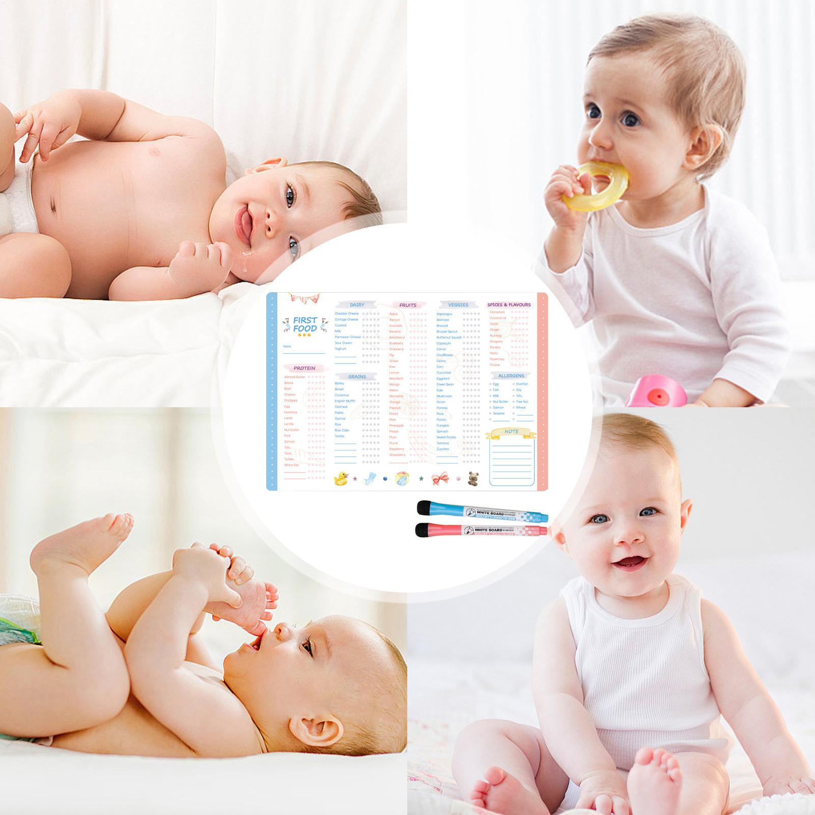 First Foods Chart Magnetic Bab - огляд і ціна Baby Food Tracker