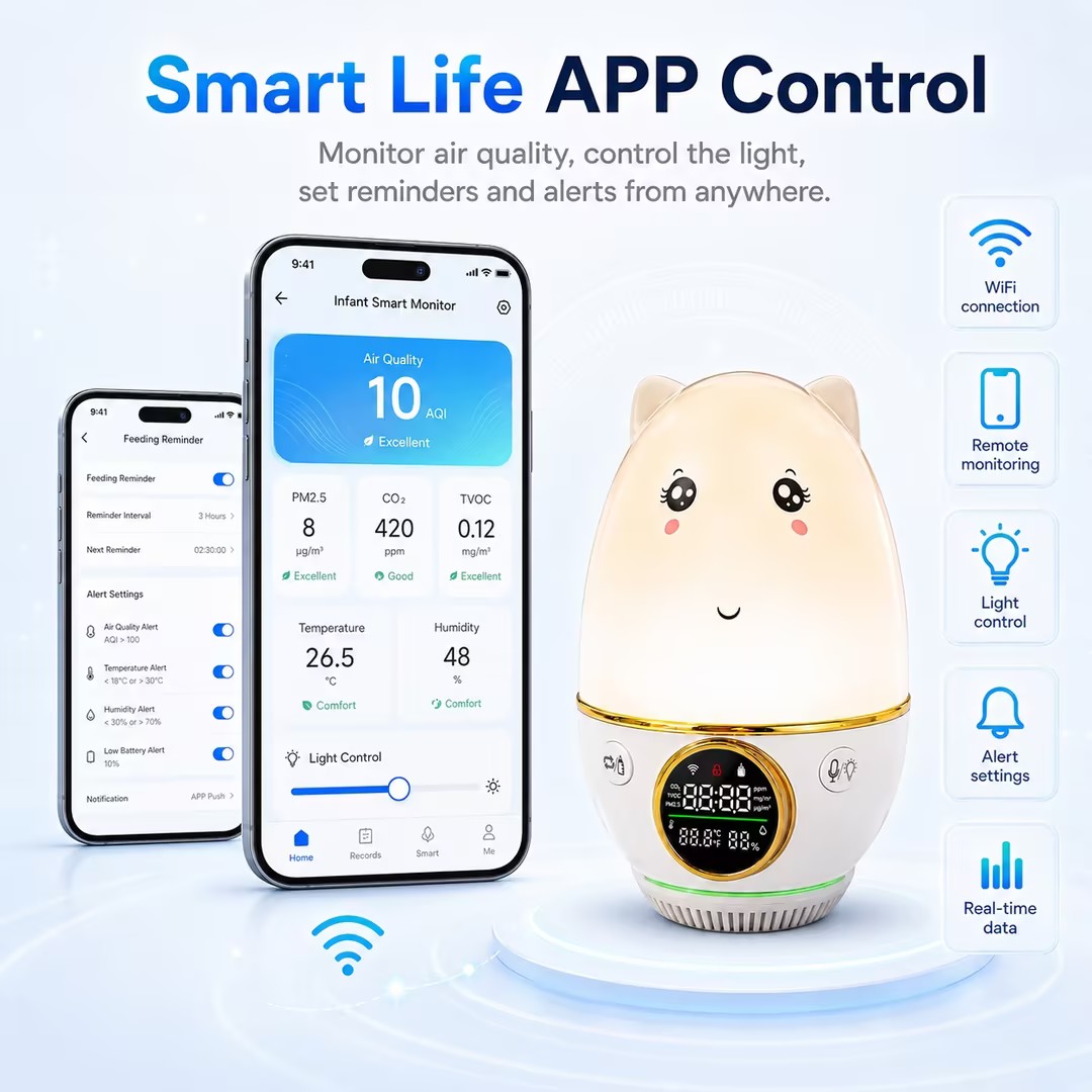 Smart Baby Monitor, Three Type - огляд і ціна Baby Food Tracker