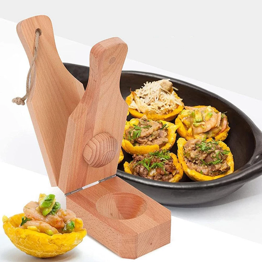 Wooden Plantain Press With Han - огляд і ціна Baby Food Banana