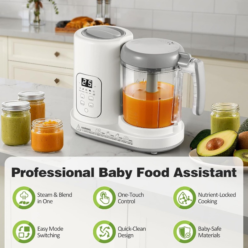 Baby Food Maker Steamer Blende - огляд і ціна Baby Food Stew