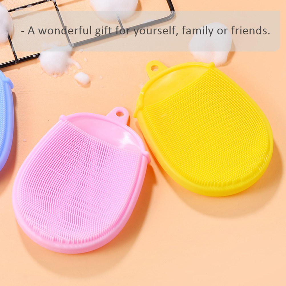 3Pcs Infant Silicone Bath Brus - огляд і ціна Dry Food Baby