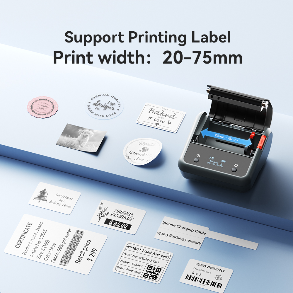Niimbot B3S Wireless Label Pri - огляд і ціна Baby Food Label