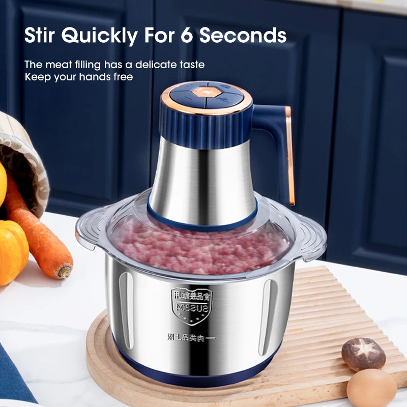 5L SUS304 Stainless Steel Bowl - огляд і ціна Baby Food Processor