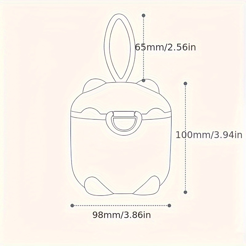 1pc Portable Four-Layer Milk P - огляд і ціна Baby Food Dispenser