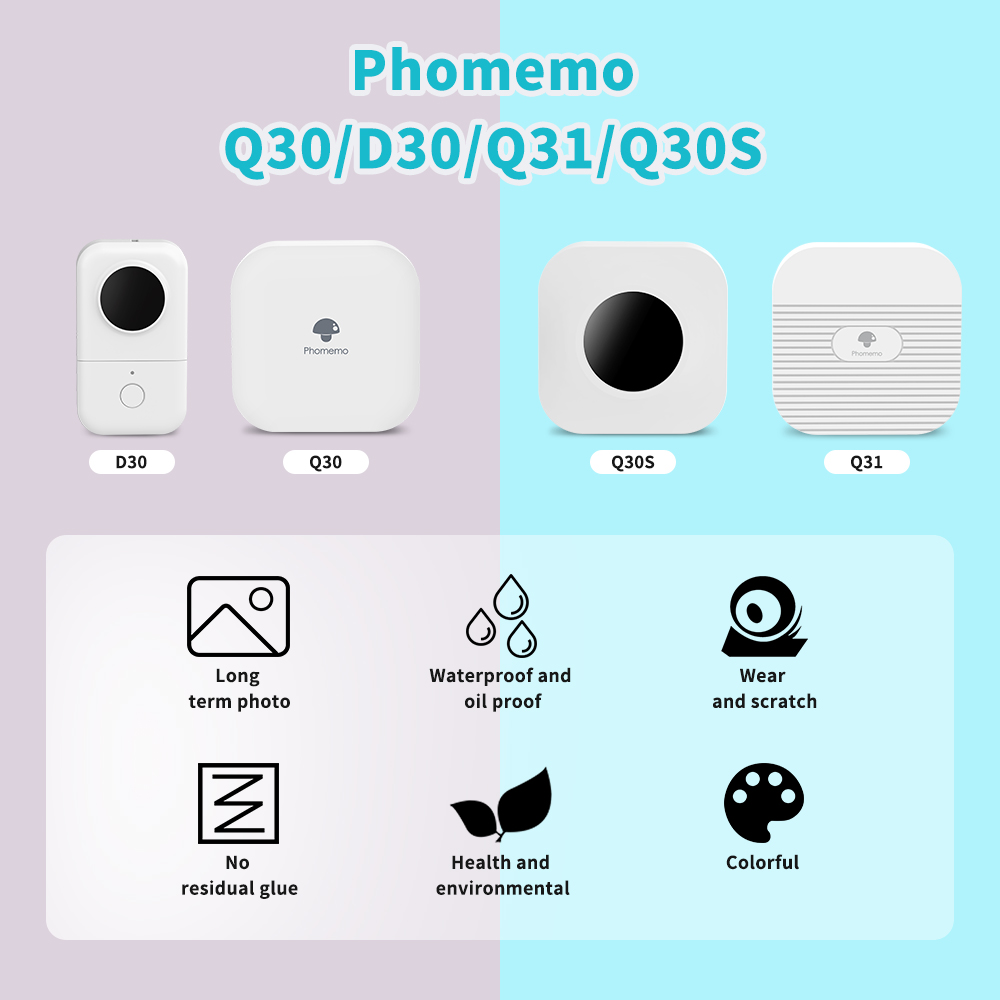 Label Sticker for Phomemo D30  - огляд і ціна Baby Food Label