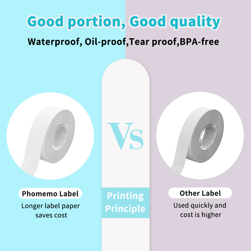 Label Sticker for Phomemo D30  - огляд і ціна Baby Food Label