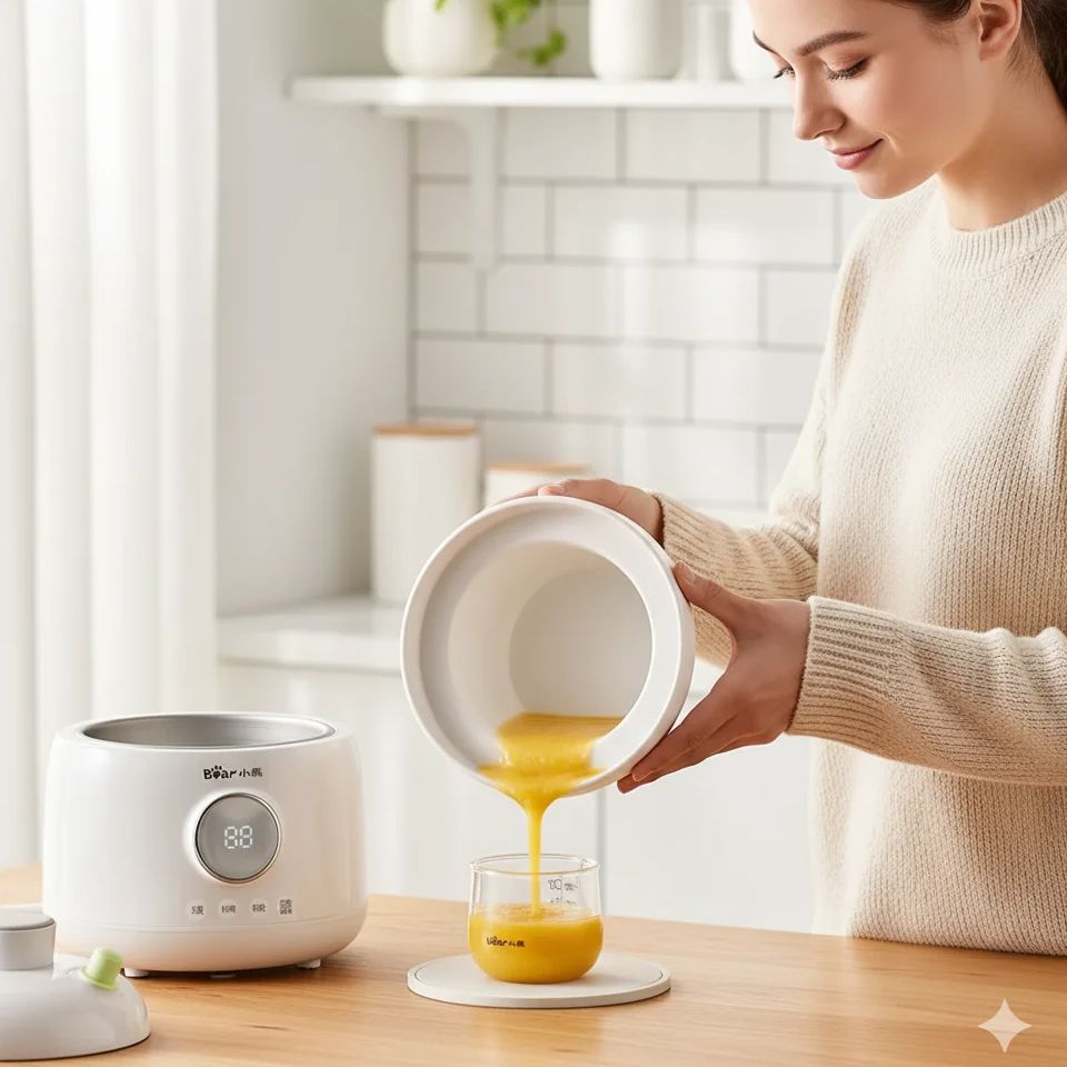 Bear Baby Food Cooker Electric - огляд і ціна Baby Food Stew
