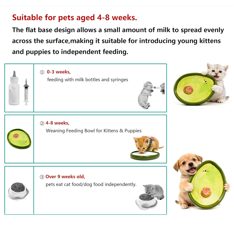 Cat Bowls Baby Cats Kittens Fo - огляд і ціна Baby Food Kitten