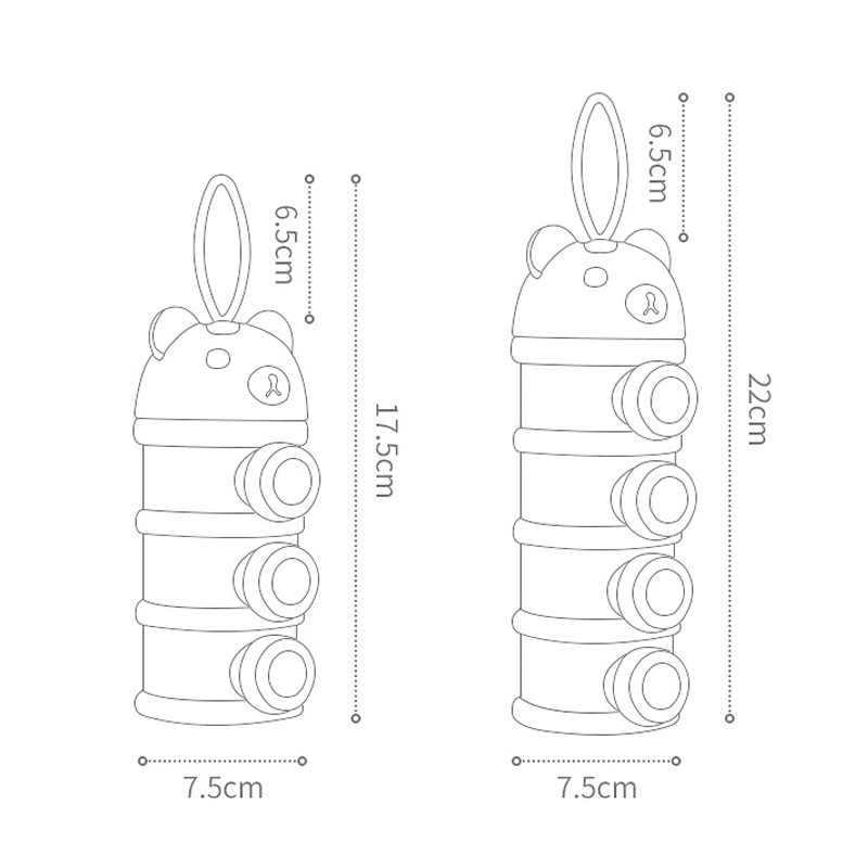 Storage Three/Four Tier Portab - огляд і ціна Baby Food Dispenser