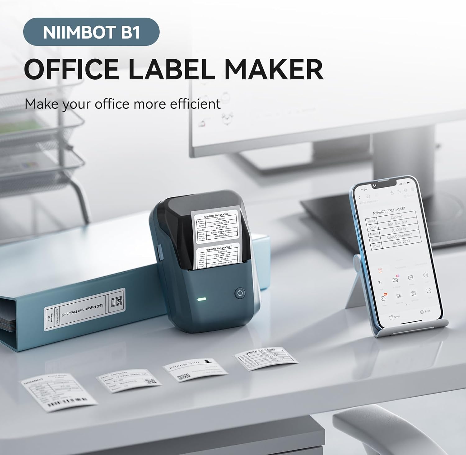 Niimbot B1 Mini Label Thermal  - огляд і ціна Baby Food Label